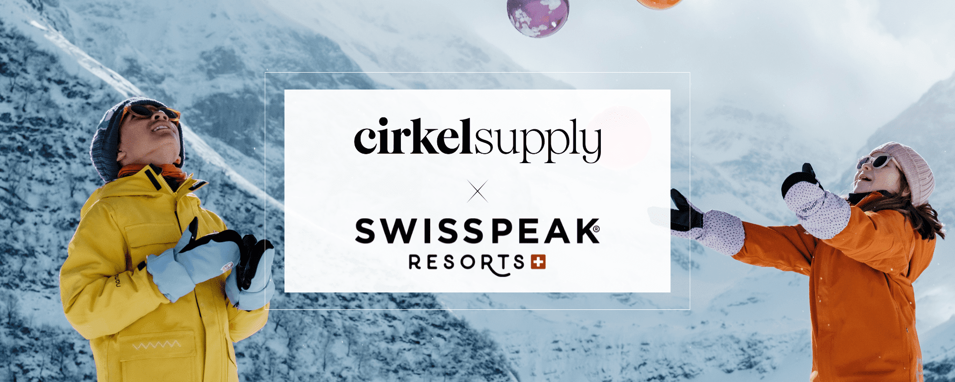 Reisen Sie mit leichtem Gepäck, fahren Sie stilvoll Ski mit Cirkel Supply und SWISSPEAK Resorts!